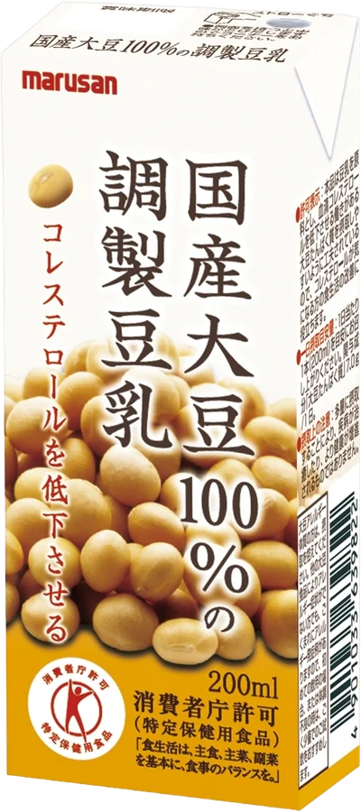 国産調製豆乳