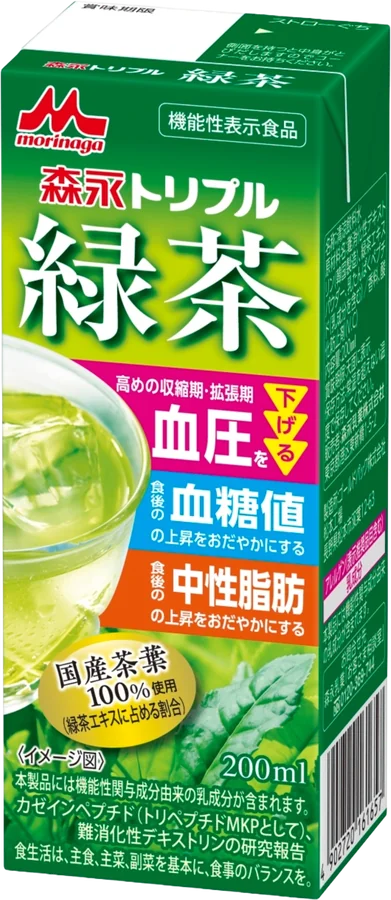 森永トリプル緑茶